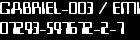 GABRIEL-003 / EMI
07243-547672-2-7